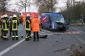 VU Kleintransporter KVB Bahn Koeln Ossendorf Westendstr JK P07